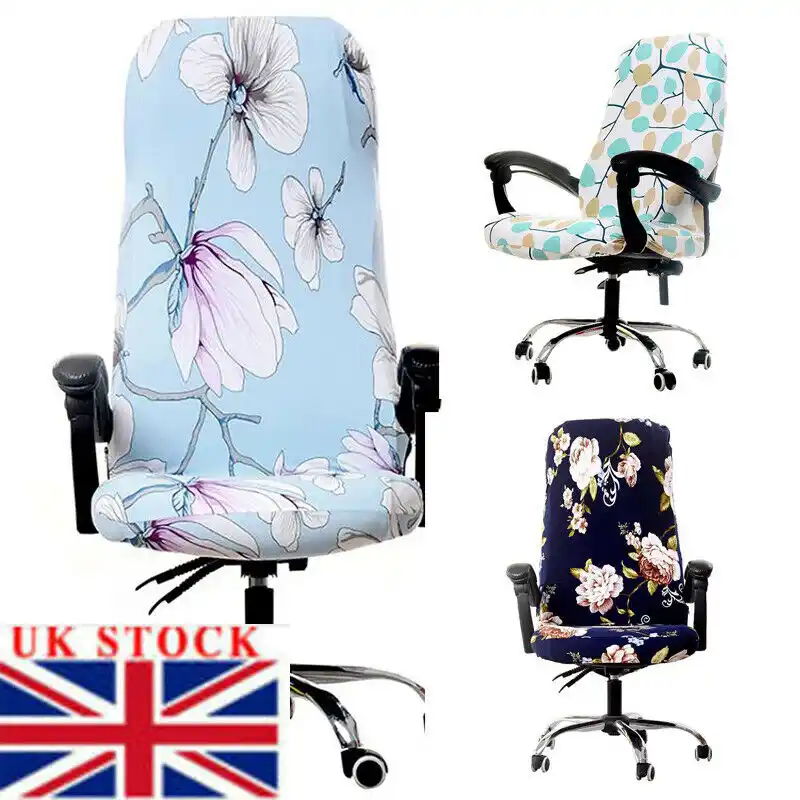 Swivel Chair Seat Cover Removable Computer Office Chair Cover