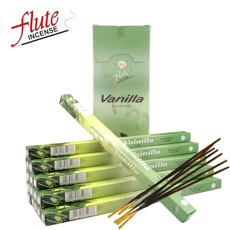FLUTE 200 Sticks/Pack Vanilla Fragrance Lax Cored Stick Incense Handmade From Indian Burning in Living room For Aromatic
FLUTE 200 Sticks/Pack Vanilla Fragrance Lax Cored Stick Incense Handmade From Indian Burning in Living room For Aromatic