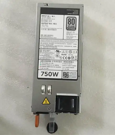 Quality 100% power supply For R720 R620 R520 T620 05NF18 F750E-S0 750W Fully tested.
Quality 100% power supply For R720 R620 R520 T620 05NF18 F750E-S0 750W Fully tested.
