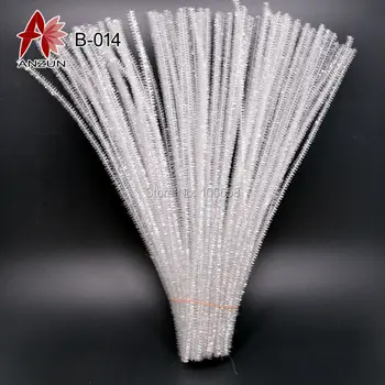 100pcs 6mm x 300mm Metalic Glitter White Chenille Stems Children Handmade Education Chenille Craft Christmas Tree Decoration
100pcs 6mm x 300mm Metalic Glitter White Chenille Stems Children Handmade Education Chenille Craft Christmas Tree Decoration