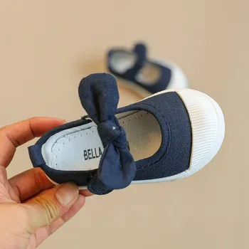 Cute Bbay Girls shoes Sweet Little Girls Bow Cloth Canvas Shoes Suit For 1-6 Years Children Kid Casual Shoes
Cute Bbay Girls shoes Sweet Little Girls Bow Cloth Canvas Shoes Suit For 1-6 Years Children Kid Casual Shoes
