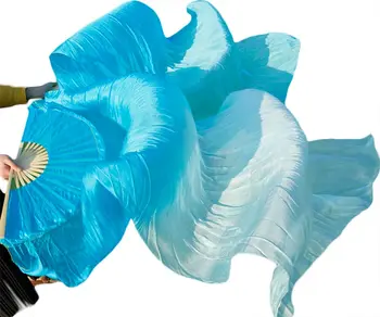 2018 High Quality Silk Belly Dance Fan Dance 100% Real Silk Veils Left+right blue Colors hot Sale turquoise+ligth turquoise
2018 High Quality Silk Belly Dance Fan Dance 100% Real Silk Veils Left+right blue Colors hot Sale turquoise+ligth turquoise
