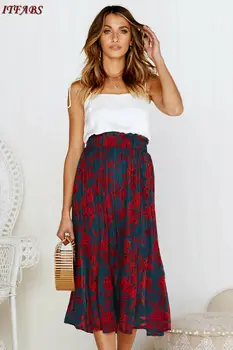US Women Retro Floral Dot Pleated Boho Swing Skirt Long Elastic Waist Midi Flora Skirts
US Women Retro Floral Dot Pleated Boho Swing Skirt Long Elastic Waist Midi Flora Skirts