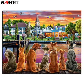5D Diy diamond painting cross stitch Dockside Dogs Full Square Diamond embroidery Needlework Rhinestone Mosaic decor B628
5D Diy diamond painting cross stitch Dockside Dogs Full Square Diamond embroidery Needlework Rhinestone Mosaic decor B628