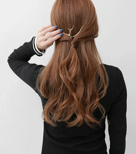 New arrival Women's hairpins punk metal rubber band deer hair accessories scrunchy gum 2016
New arrival Women's hairpins punk metal rubber band deer hair accessories scrunchy gum 2016