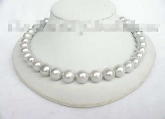 FREE SHIPPING HOT sell new Style >>>>> Genuine 12mm round Gray cultured pearl necklace
FREE SHIPPING HOT sell new Style >>>>> Genuine 12mm round Gray cultured pearl necklace