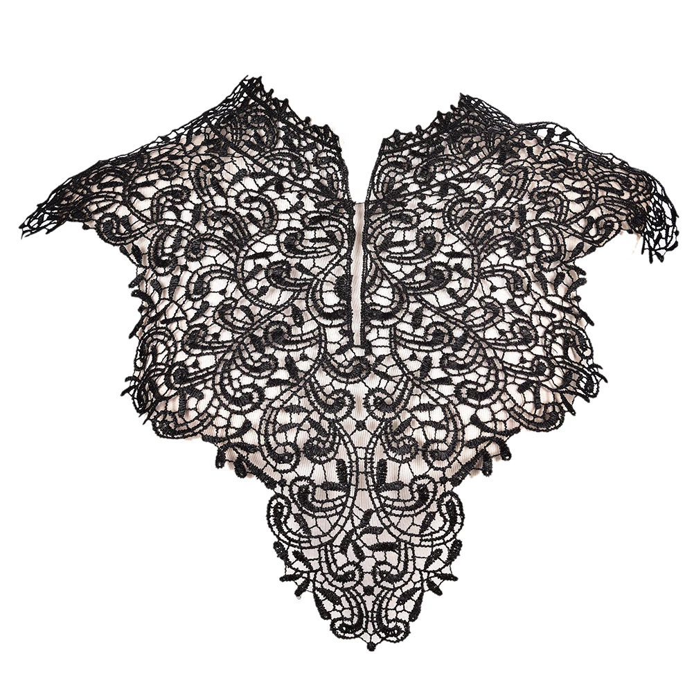 White Black Floral Embroidered Neck Collar Lace Collar Fabric DIY Embroidery Tulle Neckline Lace Fabric Sewing Accessories
White Black Floral Embroidered Neck Collar Lace Collar Fabric DIY Embroidery Tulle Neckline Lace Fabric Sewing Accessories