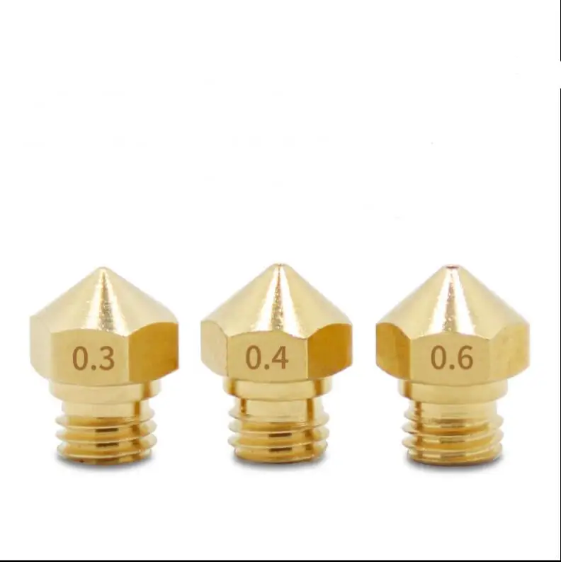 DuoWeiSi 3D Printer 3D printer accessories M7 thread Nozzle For 1.75mm Filament MK10 brass nozzle .0.2/0.3/0.4/0.6/0.8mm
DuoWeiSi 3D Printer 3D printer accessories M7 thread Nozzle For 1.75mm Filament MK10 brass nozzle .0.2/0.3/0.4/0.6/0.8mm