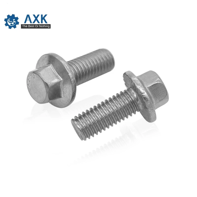 GB5787 M5 M6 M8 M10 304 Stainless steel A2-70 SUS304 Bolts with bolts for outer six angles flanged bolts 16 20 25 30 35 40 mm
GB5787 M5 M6 M8 M10 304 Stainless steel A2-70 SUS304 Bolts with bolts for outer six angles flanged bolts 16 20 25 30 35 40 mm