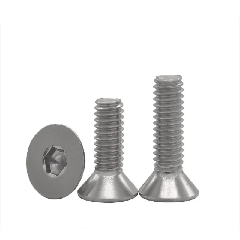 304 stainless steel countersunk head flat head hexagonal machine screw M3*4 5 8 10 12 14 16 18 20 22 25 30 40 50
304 stainless steel countersunk head flat head hexagonal machine screw M3*4 5 8 10 12 14 16 18 20 22 25 30 40 50