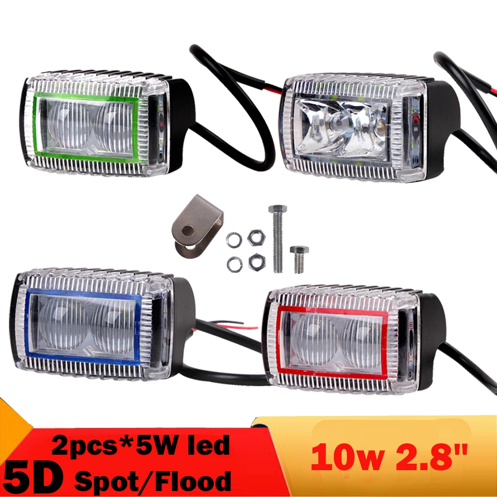 10W LED Work Light 5D Lens Off road Led Headlights 12V 24V Truck Tractor 4x4 4WD ATV SUV Driving Lamp Fog Lights Spot Flood LED
10W LED Work Light 5D Lens Off road Led Headlights 12V 24V Truck Tractor 4x4 4WD ATV SUV Driving Lamp Fog Lights Spot Flood LED