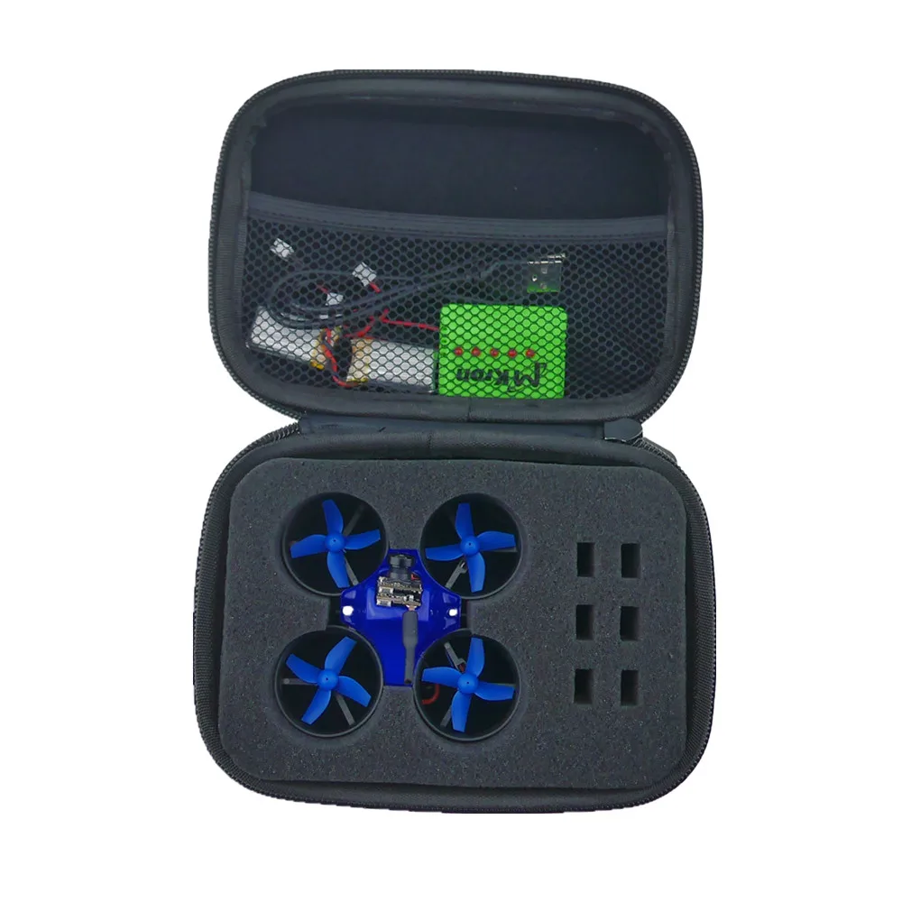 Tool Case Foam Twin Zips FPV Micro Quadcopter Inductrix Box for JJRC H36 Eachine E010 FPV RC Drone
Tool Case Foam Twin Zips FPV Micro Quadcopter Inductrix Box for JJRC H36 Eachine E010 FPV RC Drone