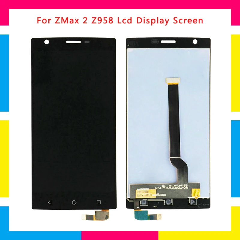 LCD Display Screen With Touch Screen Digitizer Assembly For ZTE Z958 Replacement