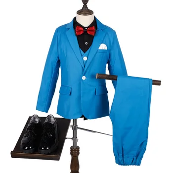 4PCS Boys Formal Dress Suit Sets Children Birthday Wedding Host British Style Costume Kids Tuxedo Vest Pants Shits Clothes
4PCS Boys Formal Dress Suit Sets Children Birthday Wedding Host British Style Costume Kids Tuxedo Vest Pants Shits Clothes