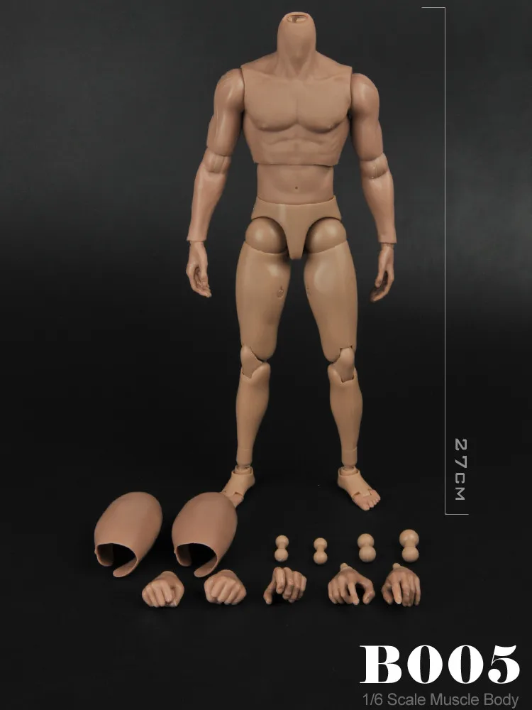 ZC Toys 1//6 Muscular Wide Shoulder Figure Body Model F 12/" Head Sculpt with Neck