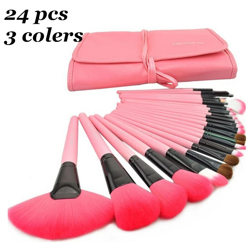 24 pcs Full Set Women Makeup Brush Kit Superior Professional Soft Cosmetic Brushes Multifunction Toiletry Kit for Women
24 pcs Full Set Women Makeup Brush Kit Superior Professional Soft Cosmetic Brushes Multifunction Toiletry Kit for Women