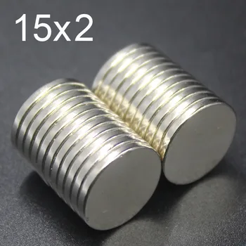 10/30/60100Pcs 15x2 Neodymium Magnet 15mm x 2mm N35 NdFeB Round Super Powerful Strong Permanent Magnetic imanes Disc 15x2
10/30/60100Pcs 15x2 Neodymium Magnet 15mm x 2mm N35 NdFeB Round Super Powerful Strong Permanent Magnetic imanes Disc 15x2