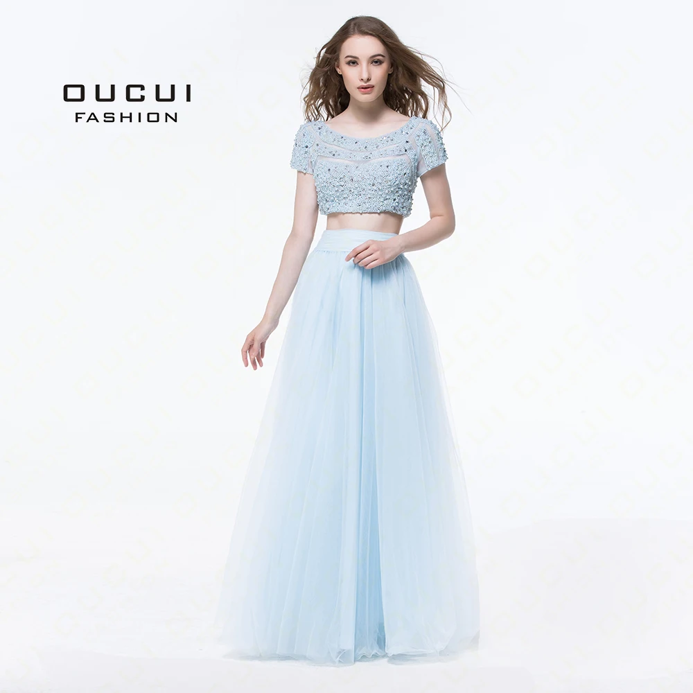 Real Photos Two Piece Beading Handwork Tulle Fabric Pearl Crystal Party prom Evening Long Dresses New see through back OL102908
Real Photos Two Piece Beading Handwork Tulle Fabric Pearl Crystal Party prom Evening Long Dresses New see through back OL102908