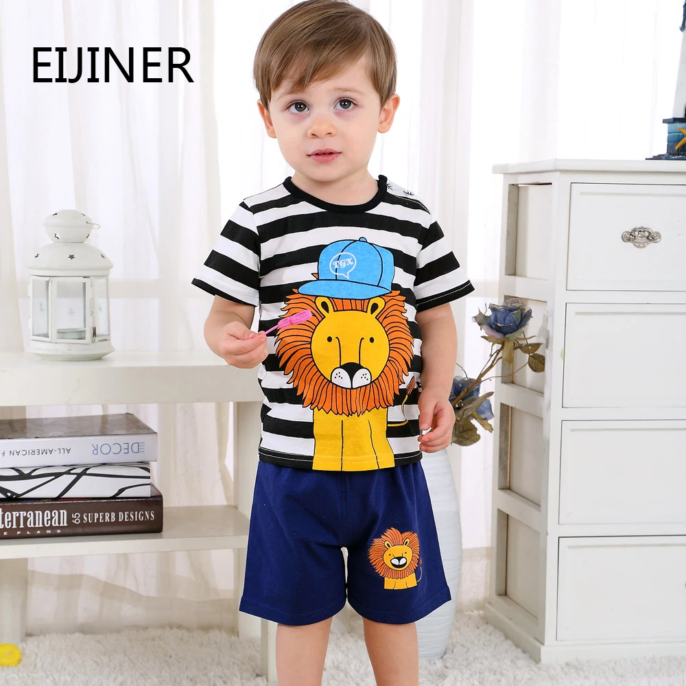 Cartoon Newborn Baby Boy Clothes Summer 2019 New Baby Boy Girl Clothing Set Cotton Girls Clothing Baby Clothes tshirt+short Pant
Cartoon Newborn Baby Boy Clothes Summer 2019 New Baby Boy Girl Clothing Set Cotton Girls Clothing Baby Clothes tshirt+short Pant