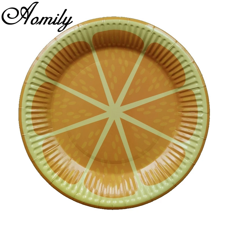 10pcs/Set 7inch Orange Fruits Birthday Wedding Party Supplies Decoration Cake Dish Disposable Paper Plates Baby Favors Tableware
10pcs/Set 7inch Orange Fruits Birthday Wedding Party Supplies Decoration Cake Dish Disposable Paper Plates Baby Favors Tableware