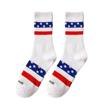 Star pattern striped black and white men and women socks hip hop street sock unique personality
Star pattern striped black and white men and women socks hip hop street sock unique personality