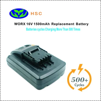 WOX16A 1500mAh 16V Li-ion Battery Replacement WORX WX156,WX166,WA3848,WA3527,8718503027135 Original Battery
WOX16A 1500mAh 16V Li-ion Battery Replacement WORX WX156,WX166,WA3848,WA3527,8718503027135 Original Battery