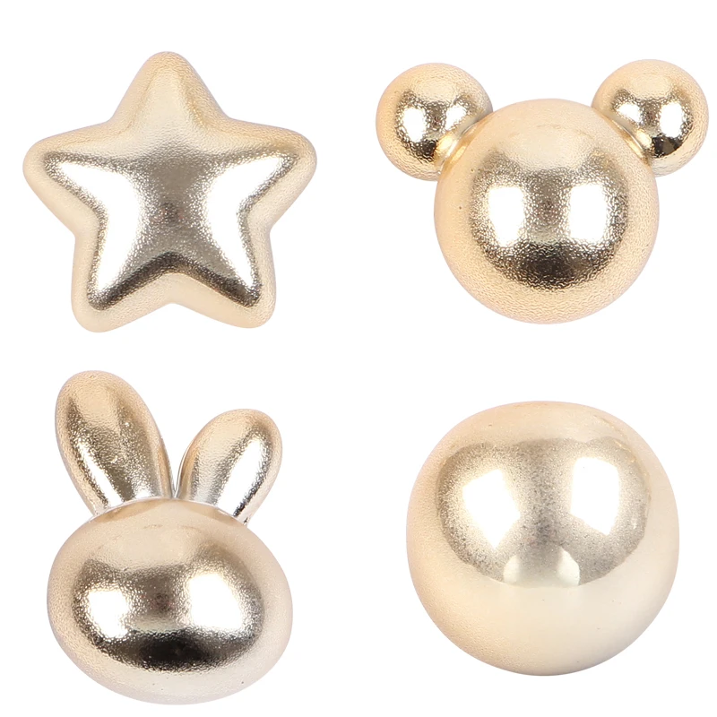 Meideheng Acrylic Metallic Feel Charms Five-pointed Star Rabbit Beads For Jewelry Making DIY Hair Ornaments Clothing Accessories
Meideheng Acrylic Metallic Feel Charms Five-pointed Star Rabbit Beads For Jewelry Making DIY Hair Ornaments Clothing Accessories