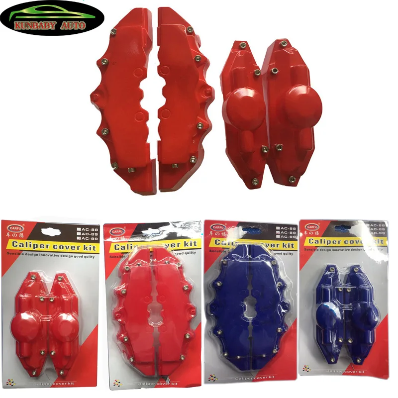 KUNBABY Plastic Blank Disc Brake Caliper Covers For Mercedes Benz BMW Audi With 14-17 Inches Wheels 2 Size 24CM And 2 Size 19CM
KUNBABY Plastic Blank Disc Brake Caliper Covers For Mercedes Benz BMW Audi With 14-17 Inches Wheels 2 Size 24CM And 2 Size 19CM
