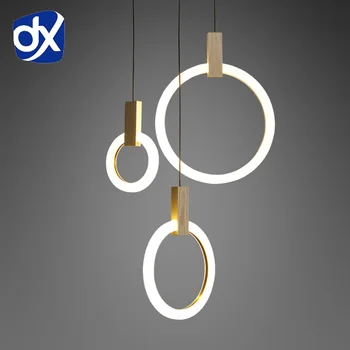 Wood Pendant Acrylic LED Ring Pendant Light For Dinning Room Restaurant Kitchen Light LED Pendant Lamp luminaire lamparas
Wood Pendant Acrylic LED Ring Pendant Light For Dinning Room Restaurant Kitchen Light LED Pendant Lamp luminaire lamparas