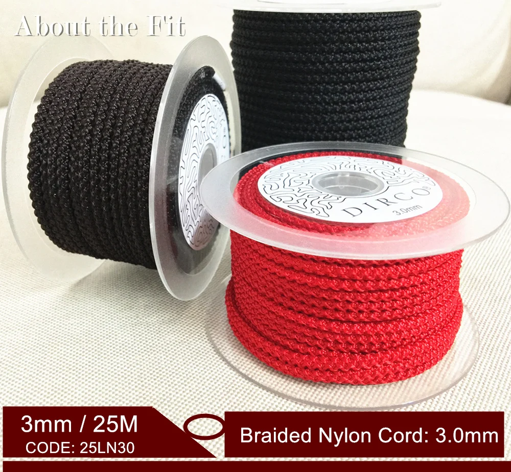 About the Fit 25LN 3mm Woven Twine Beading Lace Rope Braided Nylon Cord For Bracelet Strip Making Handcrafts Jewelry Accessories
About the Fit 25LN 3mm Woven Twine Beading Lace Rope Braided Nylon Cord For Bracelet Strip Making Handcrafts Jewelry Accessories