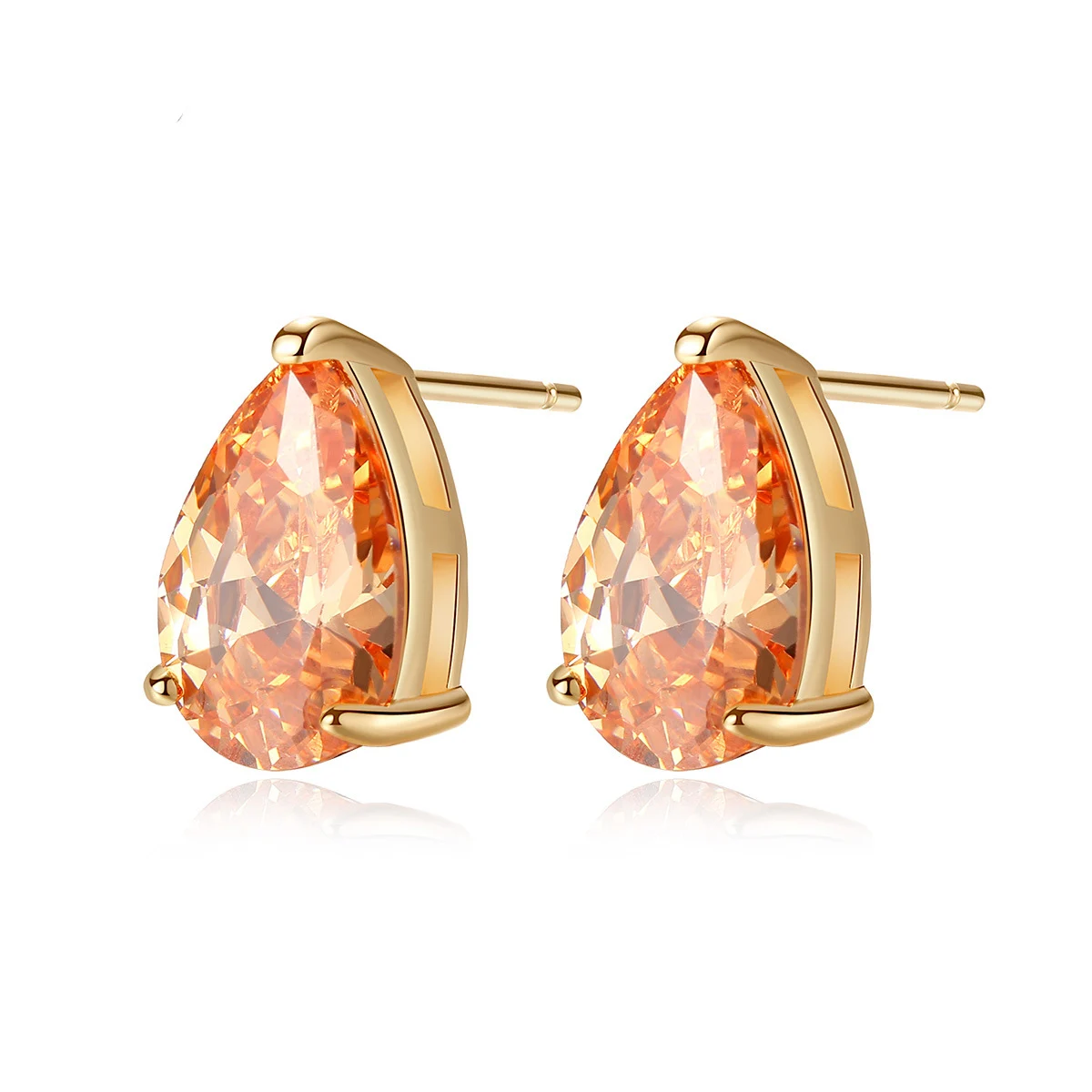 2019 New Champagne Red Waterdrop AAA Cubic Zirconia Stud Earrings for Women Fashion Minimalist Cz Stud Earring Commuter Jewelry
2019 New Champagne Red Waterdrop AAA Cubic Zirconia Stud Earrings for Women Fashion Minimalist Cz Stud Earring Commuter Jewelry