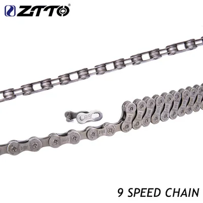 ZTTO Mountain Road 9-speed bicycle chain / chasing speed mountain bike 9/10 // 27/30 speed hollow chain bicycle accessories
ZTTO Mountain Road 9-speed bicycle chain / chasing speed mountain bike 9/10 // 27/30 speed hollow chain bicycle accessories