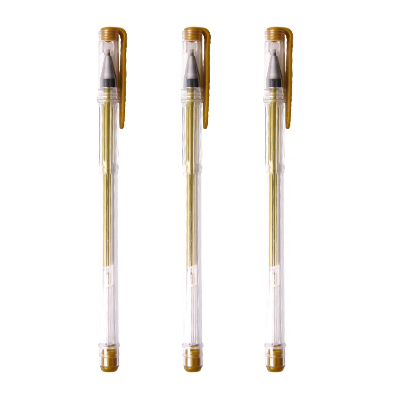 2019 Gel Ink Pens Set Silver Gold White Gel Pen Medium Point 0.7mm Glitter Highlighter Markers