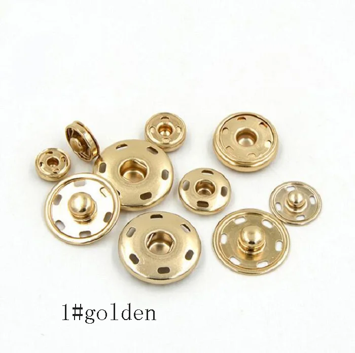 Snap Buttons 10/15/21/25/28mm Fasteners Spring Press Stud Invisible copper for handmade Gift Box Craft DIY Sewing Accessories Wh
Snap Buttons 10/15/21/25/28mm Fasteners Spring Press Stud Invisible copper for handmade Gift Box Craft DIY Sewing Accessories Wh