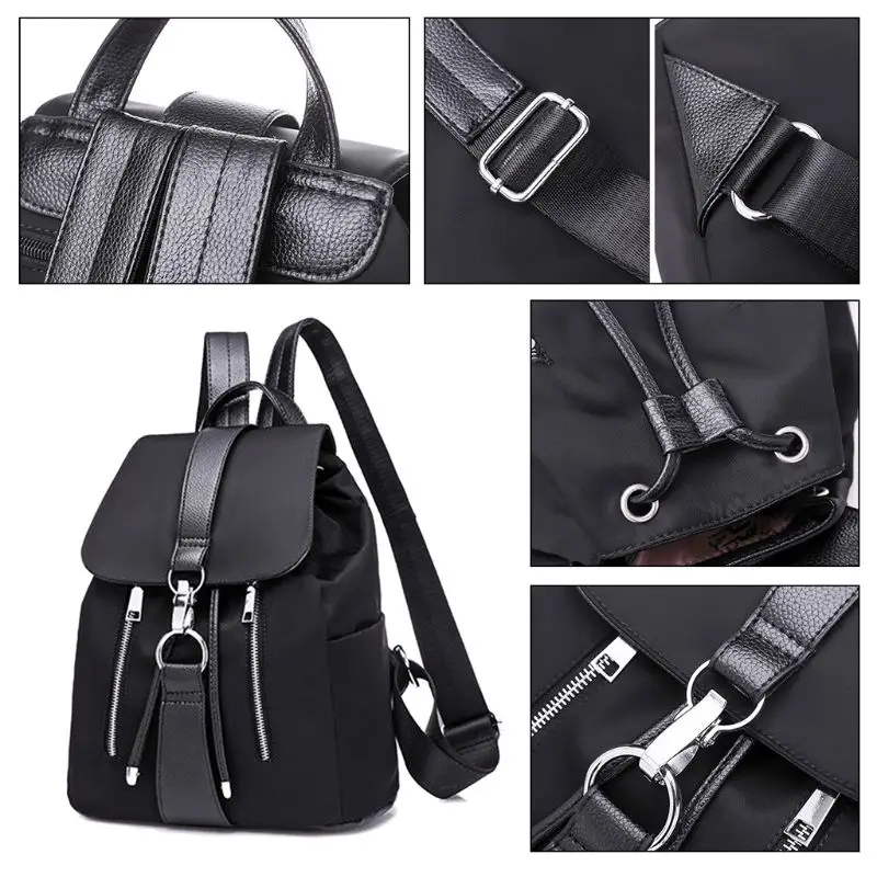 THINKTHENDO 2019 Women Nylon Backpack Casual Rucksack Daypack School Bag Bagpack for Teenage Girls
THINKTHENDO 2019 Women Nylon Backpack Casual Rucksack Daypack School Bag Bagpack for Teenage Girls