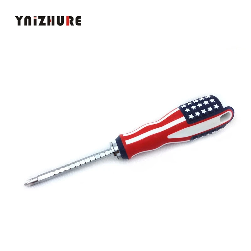 High-grade dual purpose scale multifunctional screwdriver insulation three-color injection American flag handle Double Head
High-grade dual purpose scale multifunctional screwdriver insulation three-color injection American flag handle Double Head