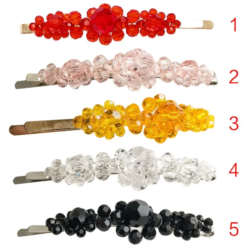 Women Girls Metal Alloy One Word Hair Clips Irregular Three Flower Imitation Crystal Bobby Pins DIY Styling Side Bangs Barrettes
Women Girls Metal Alloy One Word Hair Clips Irregular Three Flower Imitation Crystal Bobby Pins DIY Styling Side Bangs Barrettes