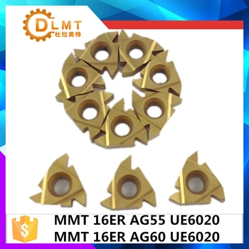 20Pcs MMT 16ER AG60 AG55 UE6020 High Quality Internal Turning Tools Hard Alloy CNC Insert Lathe Cutting Tool Tokarnyy
20Pcs MMT 16ER AG60 AG55 UE6020 High Quality Internal Turning Tools Hard Alloy CNC Insert Lathe Cutting Tool Tokarnyy