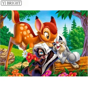 New Full Diy Square Diamond Painting Cross Stitch Sets Cartoon deer Diamond Mosaic Kits Diamond Embroidery Wall Stickers LK1
New Full Diy Square Diamond Painting Cross Stitch Sets Cartoon deer Diamond Mosaic Kits Diamond Embroidery Wall Stickers LK1