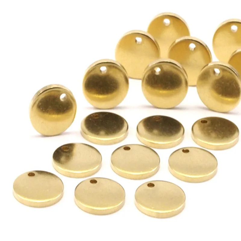 

50pc.. Raw Brass Cabochon Tags, Stamping Tags connectors..sz(12x1.5mm).. yK188