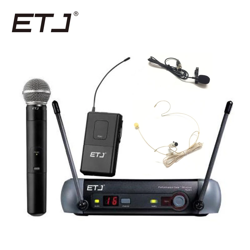 

UHF Professional Wireless Microphone System PGX24/BETA58 PGX14 PGX4 PGX2 MIC for STAGE without case!Normal box