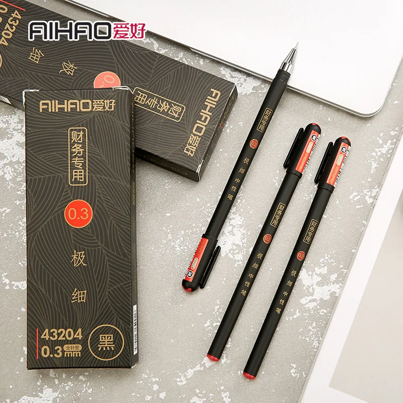 Free Shipping 0.3mm Cute Black Finance Pens Kawaii Chinese Gel Pen For Writing Office School Supplies 1582
Free Shipping 0.3mm Cute Black Finance Pens Kawaii Chinese Gel Pen For Writing Office School Supplies 1582