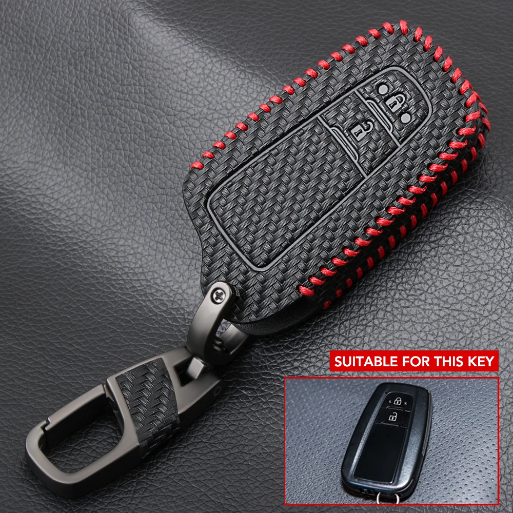2 Button Leather Key Cover Fit For Toyota CHR C-HR 2016 2017 2018 Prius Car Keyless Fob Smart Remote Case Shell Holder Protector
2 Button Leather Key Cover Fit For Toyota CHR C-HR 2016 2017 2018 Prius Car Keyless Fob Smart Remote Case Shell Holder Protector
