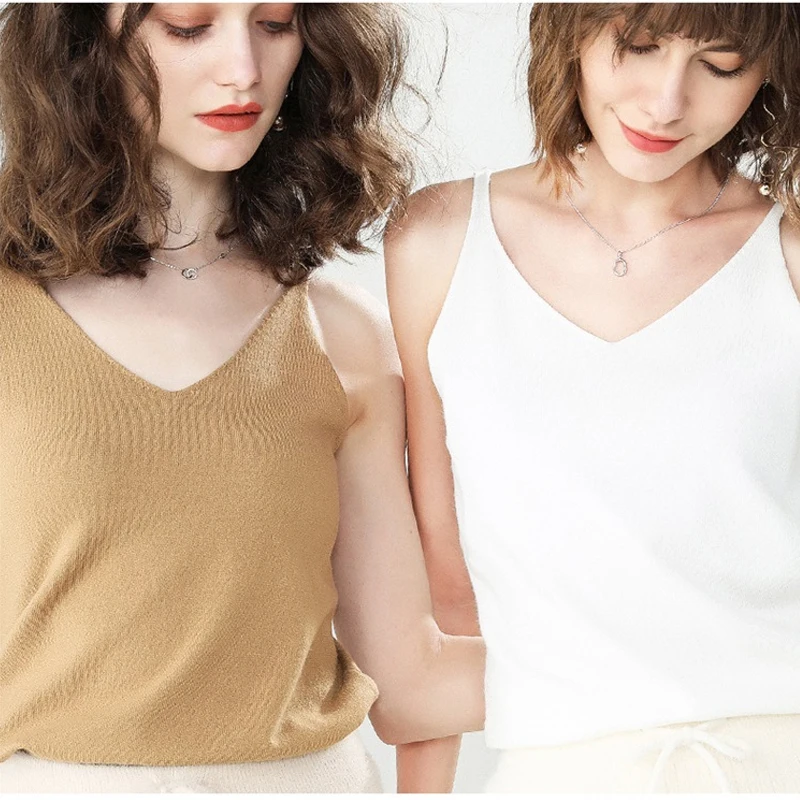 2019 New Sexy Elastic Knit V Neck Crop Cami Tops Summer Solid Color Women Spaghetti Strap Gold Blue Camisole Tank T-Shirt Vest
2019 New Sexy Elastic Knit V Neck Crop Cami Tops Summer Solid Color Women Spaghetti Strap Gold Blue Camisole Tank T-Shirt Vest
