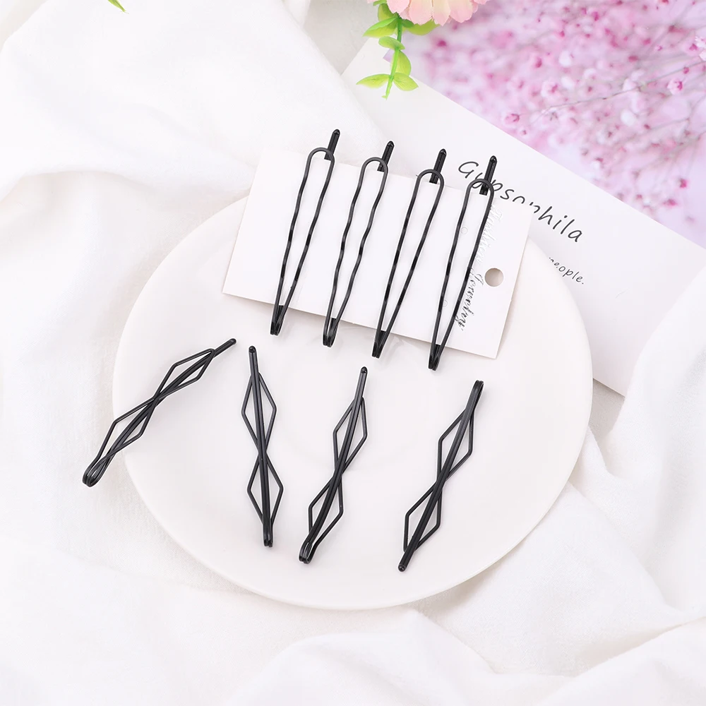 4Pcs/set Geometric Rhombus Headwear Hair Clips Bobby Pins Invisible Curly Wavy Grips Salon Barrette Hairpin Hair Accessories
4Pcs/set Geometric Rhombus Headwear Hair Clips Bobby Pins Invisible Curly Wavy Grips Salon Barrette Hairpin Hair Accessories