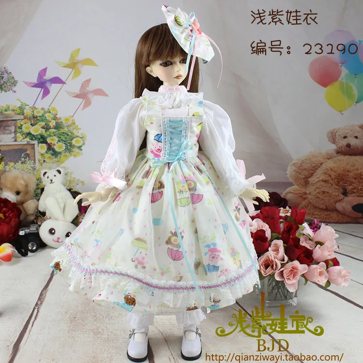 

1/6 1/4 1/3 scale BJD Top+Dress+Pants for SD clothes BJD doll accessories,Not included doll,shoes,wig and other accessories 1522