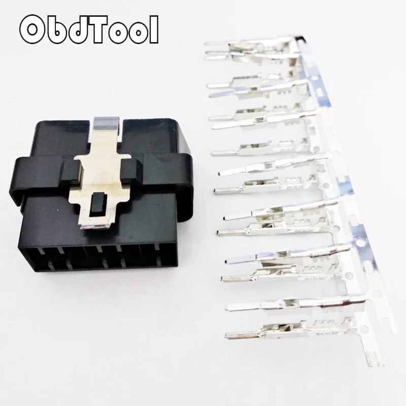 OBD OBD2 Male, OBD Assembled Male Connector, OBD2 Automotive Male with 16 Terminals,OBDII 16 pin connect
OBD OBD2 Male, OBD Assembled Male Connector, OBD2 Automotive Male with 16 Terminals,OBDII 16 pin connect