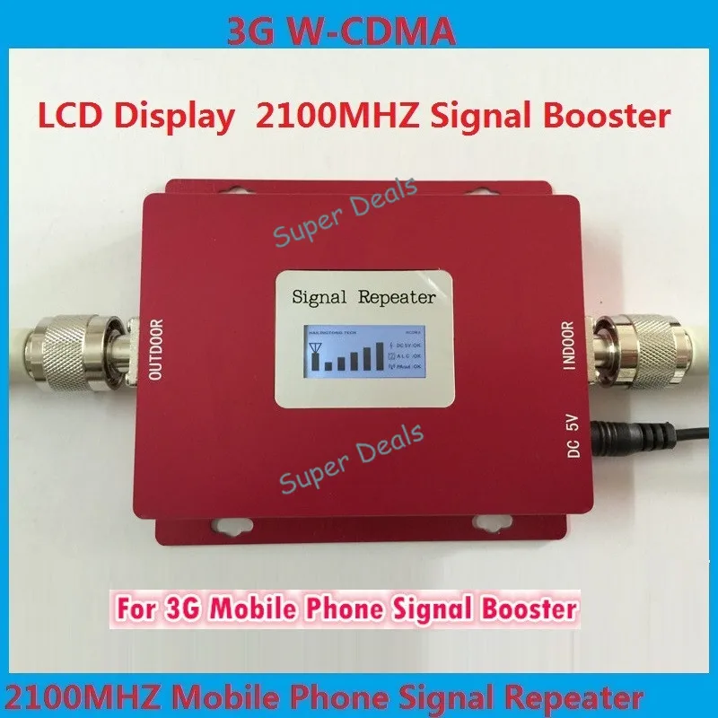 LCD Display !!! Mini W-CDMA UMTS 3G Repeater ,3G cellular signal booster ,WCDMA 2100mhz Mobile Phone Signal Repeater amplifier
LCD Display !!! Mini W-CDMA UMTS 3G Repeater ,3G cellular signal booster ,WCDMA 2100mhz Mobile Phone Signal Repeater amplifier