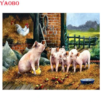 Farm Animal Pig Diamond Embroidery Sale Full Square Round Drill Resin Decor Home Mosaic Painting 5D DIY Diamond Painting
Farm Animal Pig Diamond Embroidery Sale Full Square Round Drill Resin Decor Home Mosaic Painting 5D DIY Diamond Painting