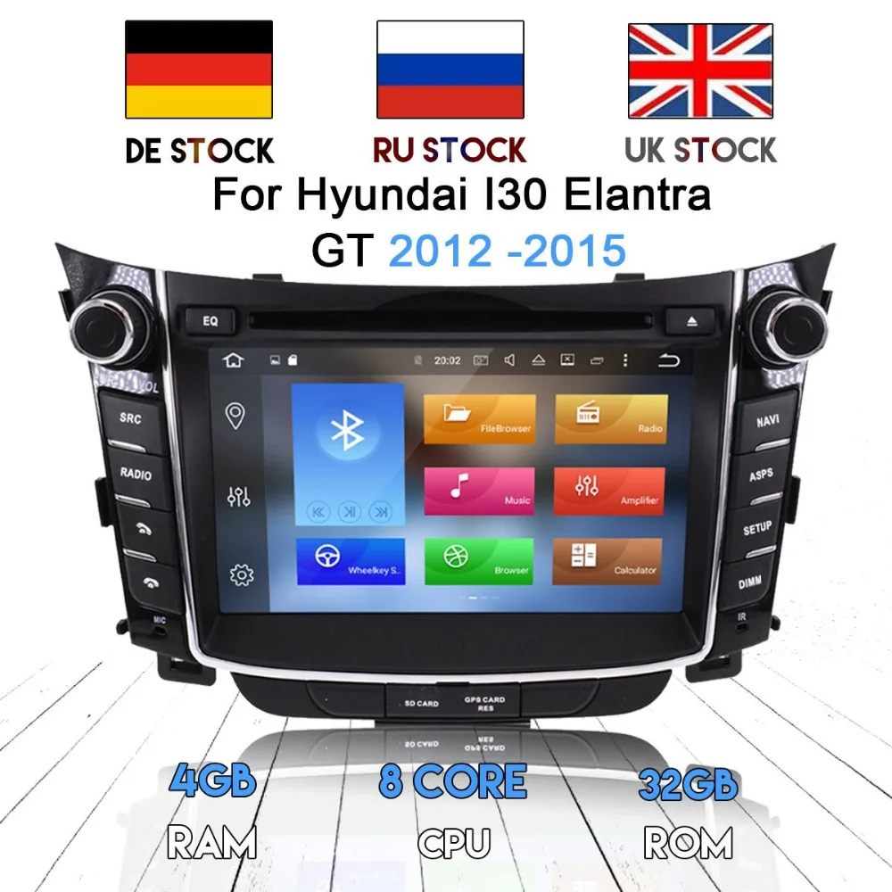 UK STOCK Android 8.0 7.1 Radio Car DVD player GPS Navigation Headunit FM For Hyundai I30 Elantra GT 2012-2016 Multimedia Audio
UK STOCK Android 8.0 7.1 Radio Car DVD player GPS Navigation Headunit FM For Hyundai I30 Elantra GT 2012-2016 Multimedia Audio